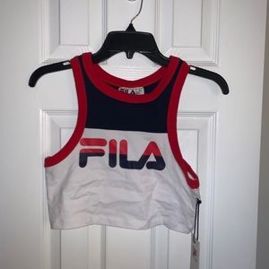 FILA Nellie Crop Racer Tank